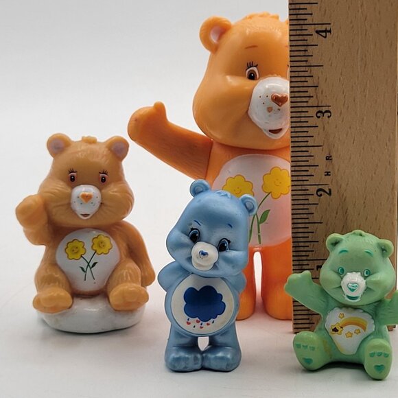 Care Bears Lot of Vintage Figures - Friend Bear, Wish Bear, Grumpy Bear - Picture 2 of 11